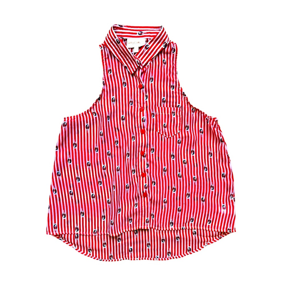 MARILYN MANROE BUTTON DOWN.